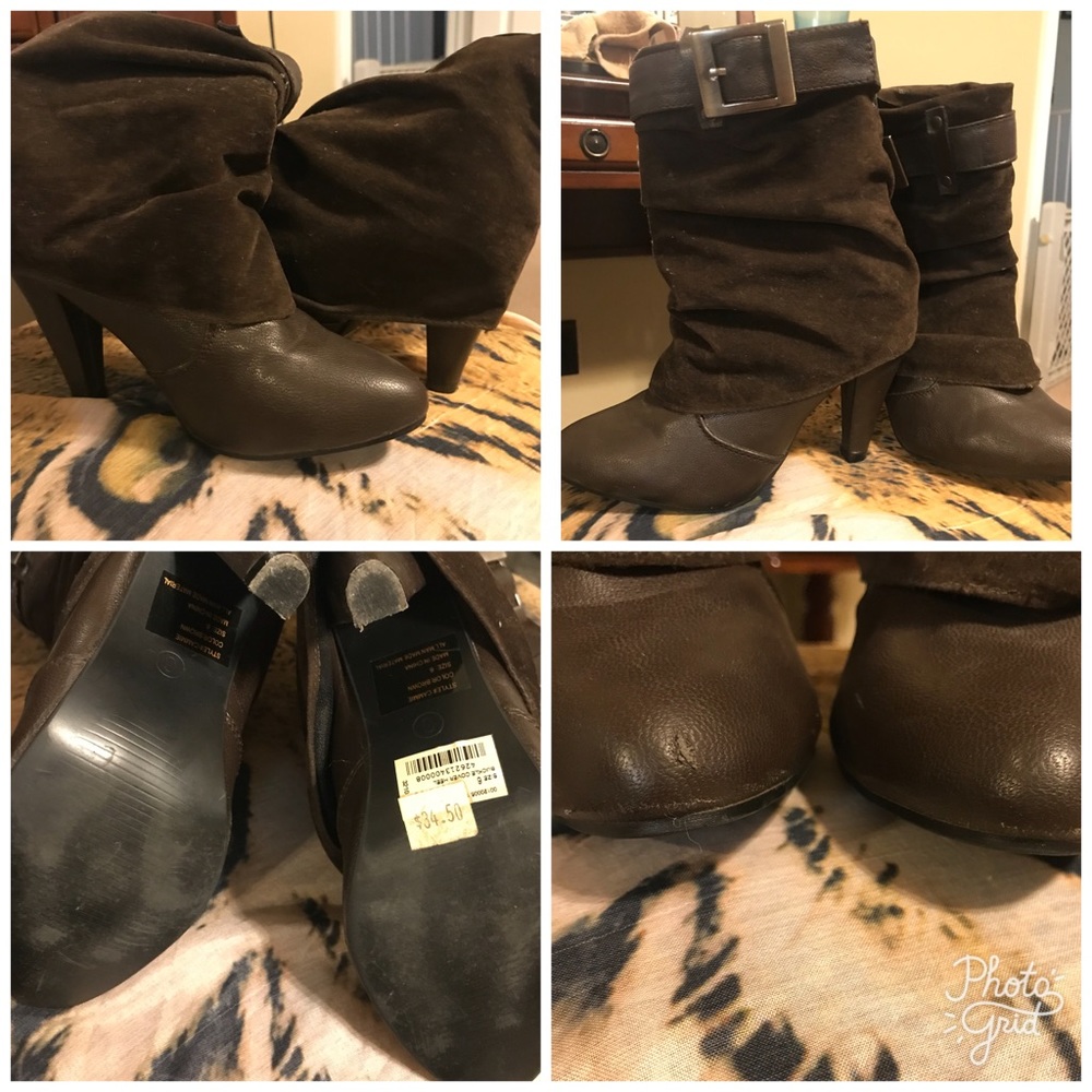 Felt Ankle Boots